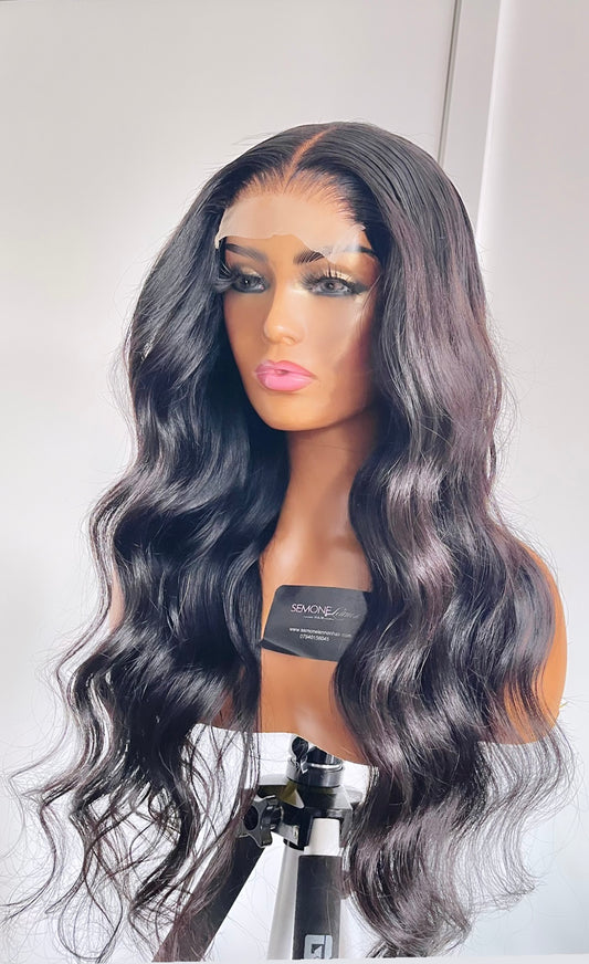 24"  Virgin Hair wig - Hd Lace